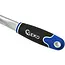 GEKO Offset ratelsleutel - 72-tands mechanisme - ergonomische grip - matte chroom afwerking