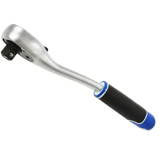 GEKO Offset ratelsleutel - 72-tands mechanisme - ergonomische grip - chroom vanadium staal