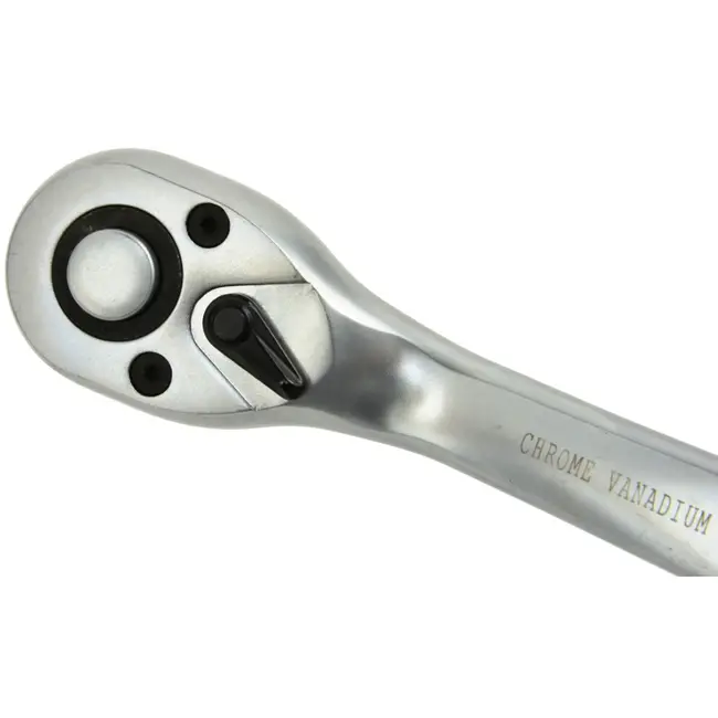 GEKO Offset ratelsleutel - 72-tands mechanisme - ergonomische grip - chroom vanadium staal