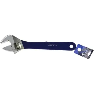 GEKO Verstelbare moersleutel - 0-46 mm - slipvast - 38 cm - roestbestendig