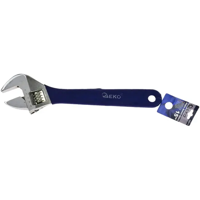 GEKO Verstelbare moersleutel - 0-46 mm - slipvast - 38 cm - roestbestendig