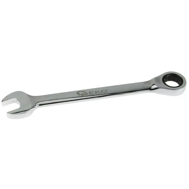 GEKO Ratelsteeksleutel - 12-punts - 14 mm - Duurzaam chroom vanadium - Anti-corrosie bescherming