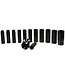 GEKO Dopsleutelset - 1/2" - Diep - Cr-Mo Staal - 10-30 mm - 78 mm Lengte