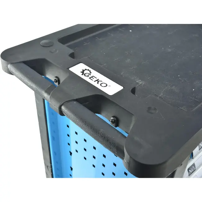 GEKO Gereedschapswagen - 7 lades - 272-delig - Compact ontwerp - Rood