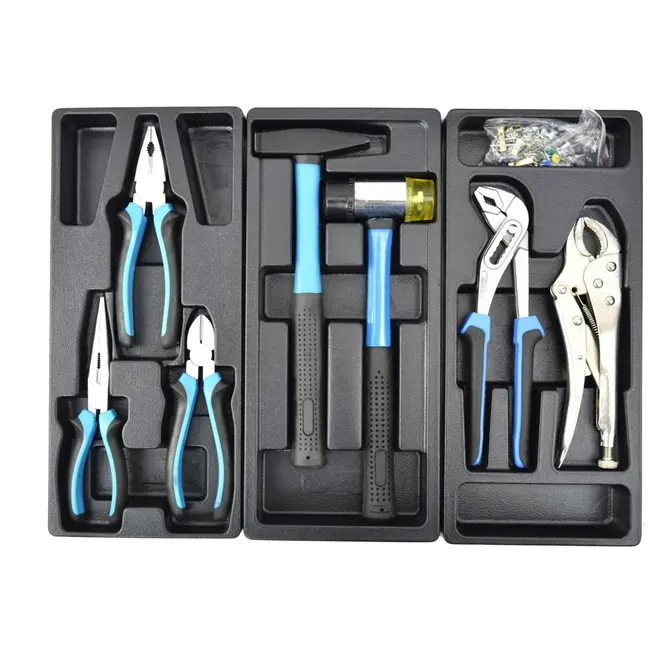 GEKO Gereedschapswagen - 6 Lades - Met Wielen - 90cm Hoog - Rood