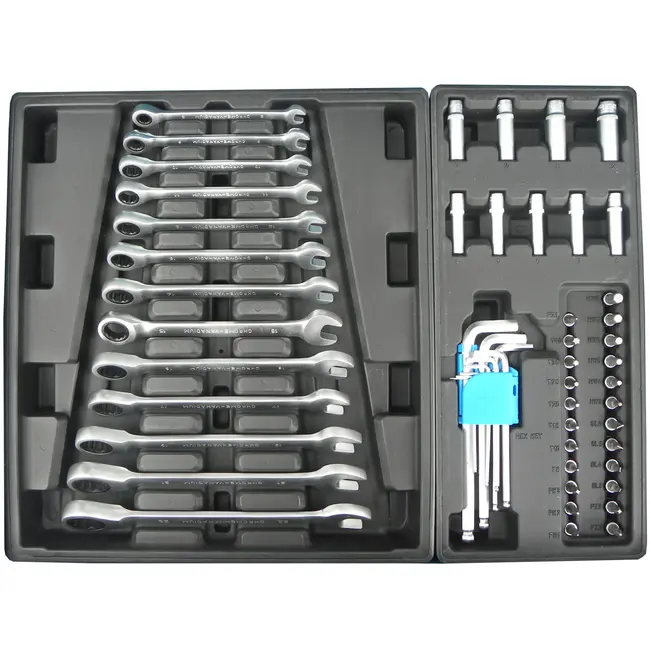 GEKO Gereedschapswagen - 6 Lades - Met Wielen - 90cm Hoog - Rood