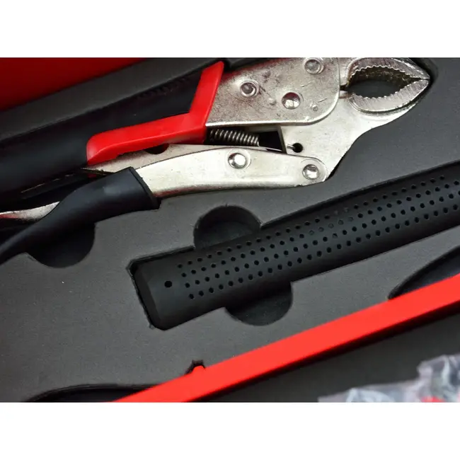 GEKO Cantilever gereedschapskist - 64-delige set - Stalen constructie - Drie compartimenten - Draagbaar ontwerp