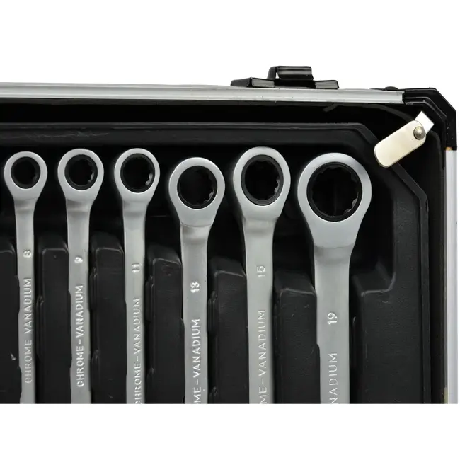 GEKO Gereedschapsset - 187-delig - Chroom Vanadium - Handige Koffer - Inclusief Ratel en Sleutels