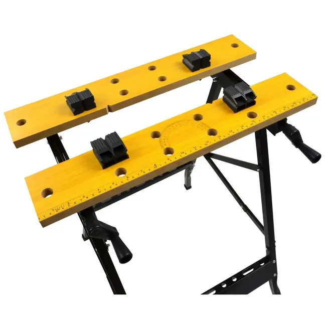 GEKO Opvouwbare werkbank - 100 kg draagkracht - Mobiel en veelzijdig