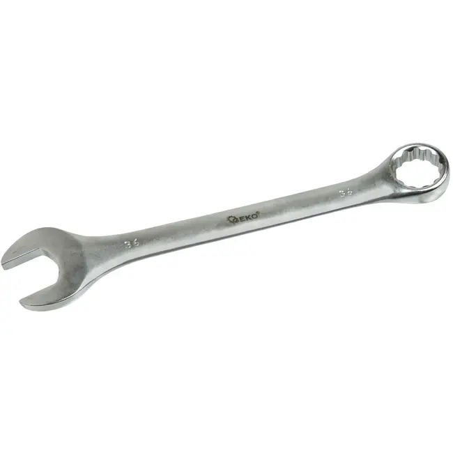 GEKO Sleutel - Combinatie - 36 mm - Satin Finish - CrV Staal