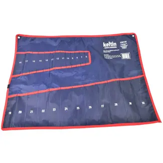 GEKO Nylon opbergtas - 25 vakken - Klittenband sluiting - Duurzaam materiaal