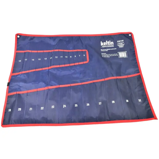 GEKO Nylon opbergtas - 25 vakken - Velcro sluiting - Duurzaam materiaal