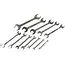 GEKO Open end steeksleutelset - 12-delig - 6-32 mm - met opbergrek