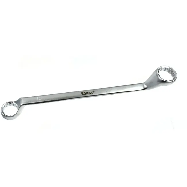 GEKO Ringsteeksleutelset - 12-delig - Dubbelzijdig - Chroom Vanadium - 6-32 mm - Inclusief opbergetui