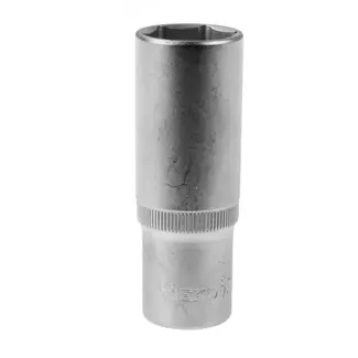 GEKO Diepe dopsleutel - 8 mm - 6-punts - 1/2" aandrijving - Chroom Vanadium staal