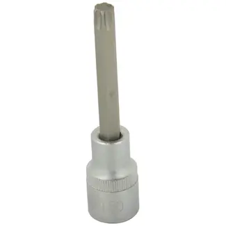 GEKO Torx bitdop - T50 - 100 mm - Chroom Vanadium - Voor ster- en Torx-schroeven