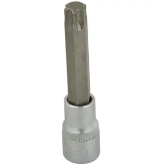 GEKO Bitdop - T60 - 100mm - Chroom Vanadium - Geschikt voor TORX en ster schroeven