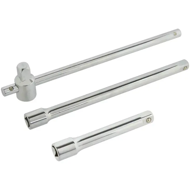 GEKO T-greep moersleutelset - 3-delig - Legeringstaal - 1/2" aansluiting