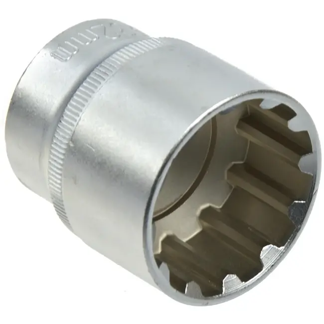 GEKO Dopsleutelset - 19-delig - 8-32 mm - Duurzaam Chroom Vanadium - Geschikt voor 6 en 12 punt inserts