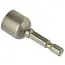 GEKO Magnetische schroefbit - 13 mm hex - 48 mm - legerstaal