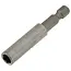 GEKO Magnetische bithouder - 1/4" aansluiting - 60 mm - roestvrij staal