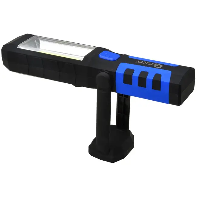 GEKO Led workshop lamp - 230/12V - Li-ion accu - Magnetische basis - 2800mAh - Incl. opladers