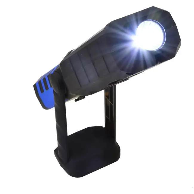 GEKO Led workshop lamp - 230/12V - Li-ion accu - Magnetische basis - 2800mAh - Incl. opladers