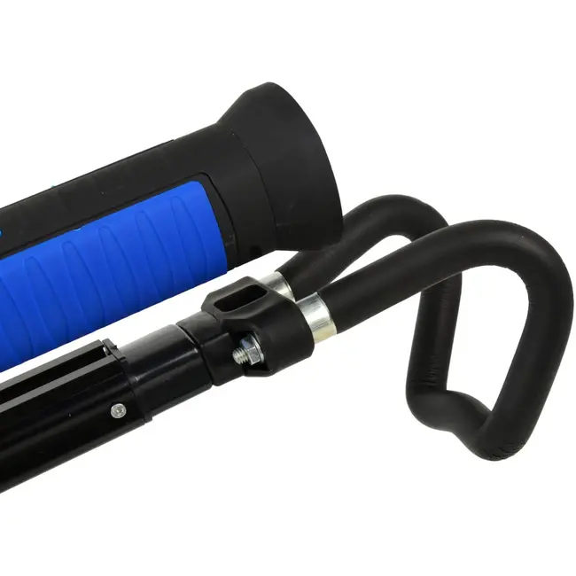 GEKO Oplaadbare LED-werklicht - Telescopisch - 120 LED - Waterbestendig - 1,2-1,9 m