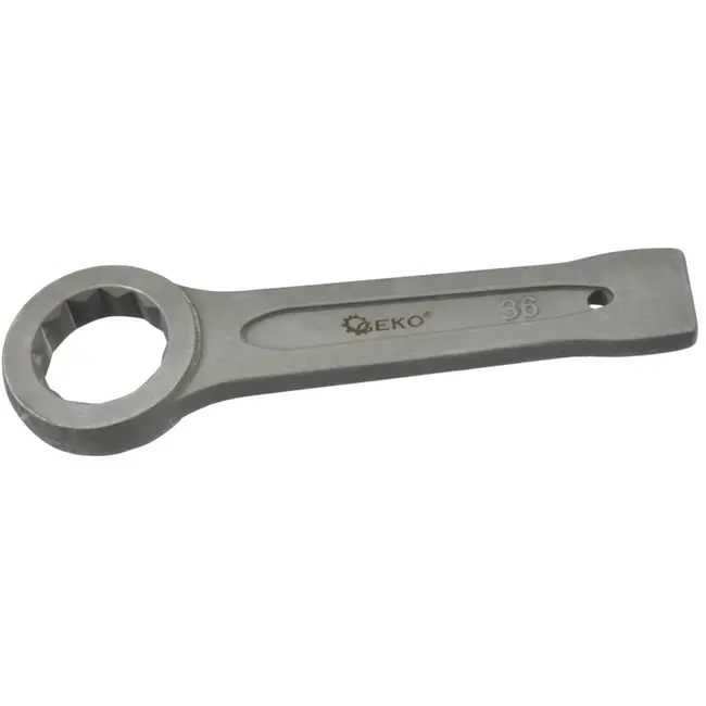 GEKO Ringsteeksleutel - 36mm - Slagvast - Chroom-vanadium - Zware klussen