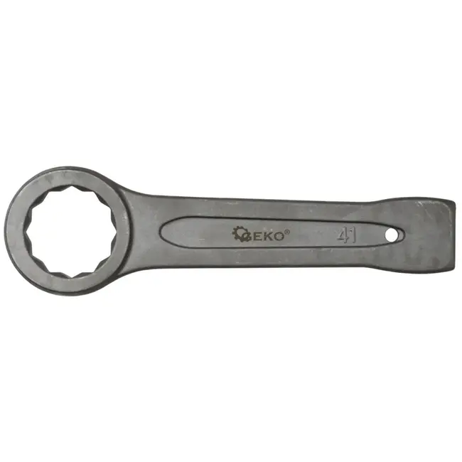 GEKO Ringsteeksleutel - 41mm - Sterk & Solide - Voor Zwaar Werk - Chroom-Vanadium Staal