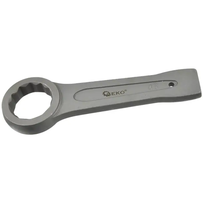 GEKO Ringmoersleutel - 46mm - Voor zwaar werk - Chroom-vanadium staal - 12-punts ontwerp