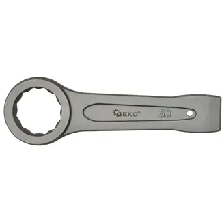 GEKO Ring Slogging Steeksleutel - 50mm - Robuust Chroom-Vanadium - Zware Klussen
