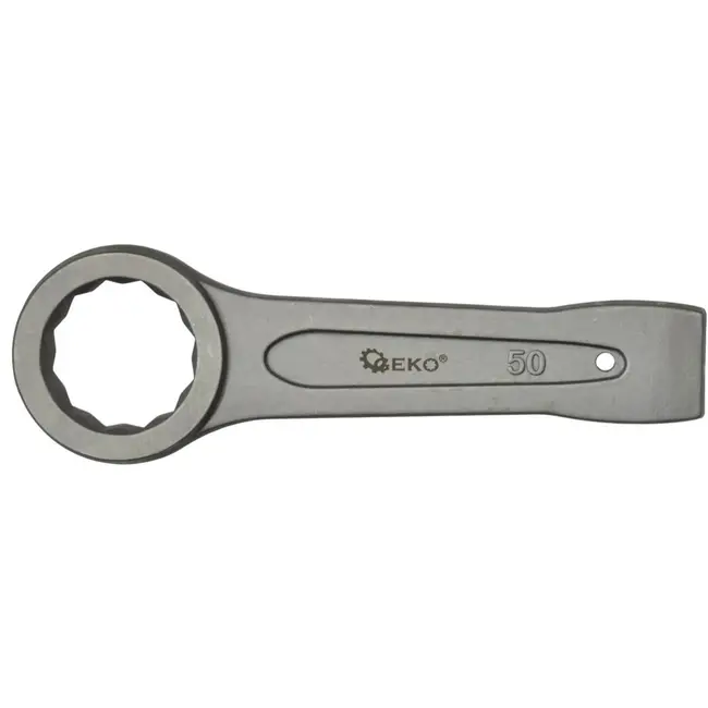 GEKO Ring Slogging Steeksleutel - 50mm - Robuust Chroom-Vanadium - Zware Klussen