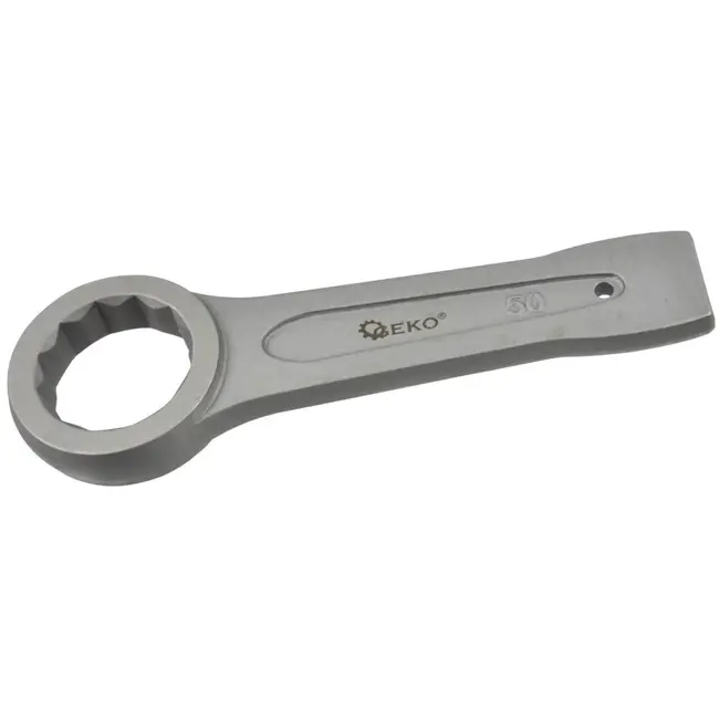 GEKO Ring Slogging Steeksleutel - 50mm - Robuust Chroom-Vanadium - Zware Klussen