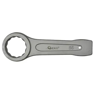 GEKO Ring Slogging Steeksleutel - 55mm - Voor Zwaar Werk - Chroom-Vanadium Staal
