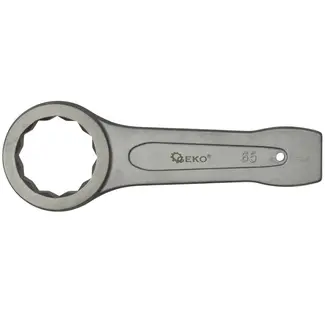 GEKO Ringmoersleutel - 65mm - 12-punts - Chroom-vanadium - Voor zwaar werk