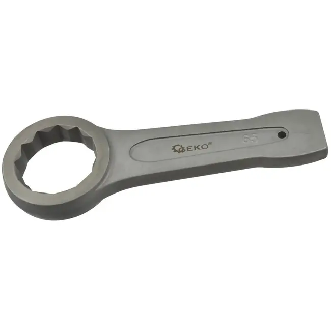 GEKO Ringmoersleutel - 65mm - 12-punts - Chroom-vanadium - Voor zwaar werk
