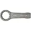 GEKO Ring Slogging Steeksleutel - 80mm - Zware Constructie - 12-Punts - Chroom-Vanadium Staal