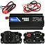 GEKO Voltage-omvormer 12V naar 230V - 500W Continu - 1000W Piek - USB-poort - Slimme Koeling