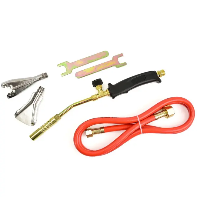 GEKO Gasbrander - 2 kW - 3 verwisselbare mondstukken - 1850°C - 40 cm lengte