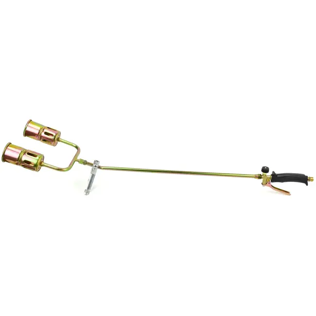 GEKO Dubbele brander verwarmingsbrander - 58 kW - 85 cm - 1850°C - 5 m slang