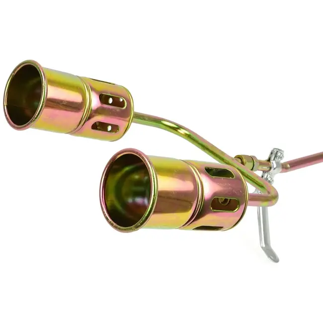 GEKO Dubbele brander verwarmingsbrander - 58 kW - 85 cm - 1850°C - 5 m slang
