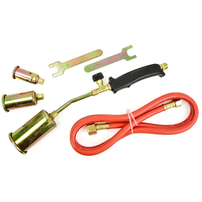 GEKO Propaantoorts - 3 verwisselbare koppen - 20 kW - 1,5 m slang