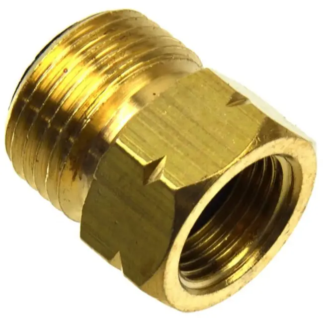 GEKO Adaptor voor gasflessen - Propaan-butaansysteem - Inclusief 2 afdichtingen