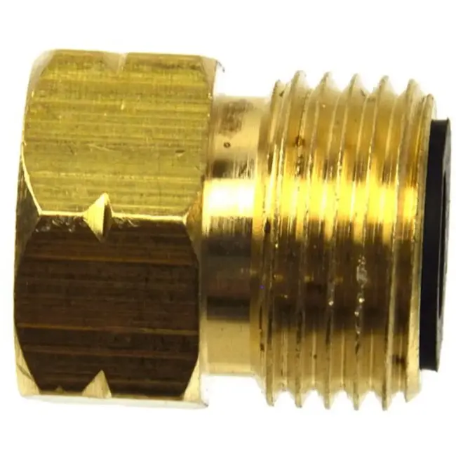 GEKO Adaptor voor gasflessen - Propaan-butaansysteem - Inclusief 2 afdichtingen