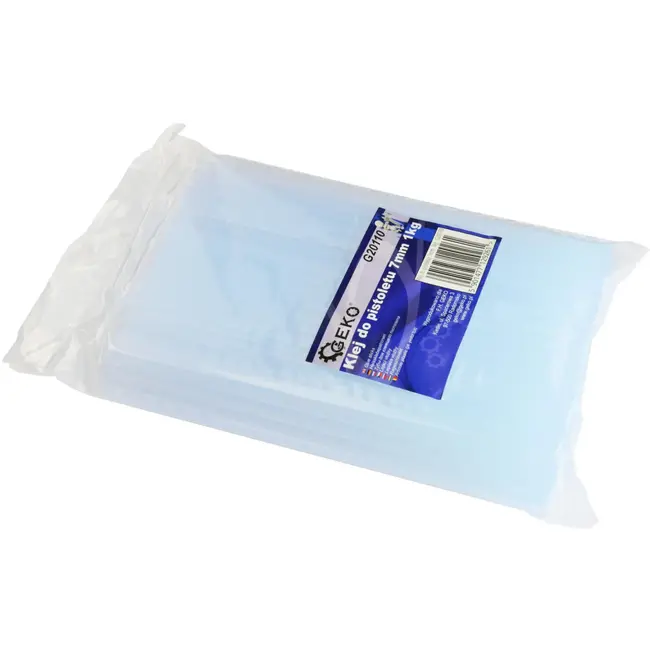 GEKO Lijmpatronen - Transparant - 7 mm diameter - 200 mm lengte - 1 kg verpakking