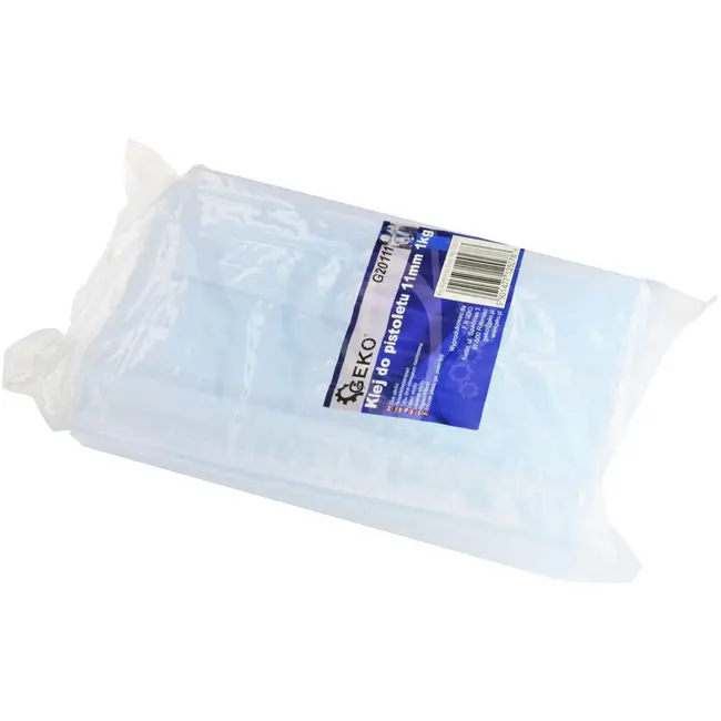 GEKO Lijmpatronen - Transparant - 11 mm diameter - 200 mm lengte - 1 kg verpakking