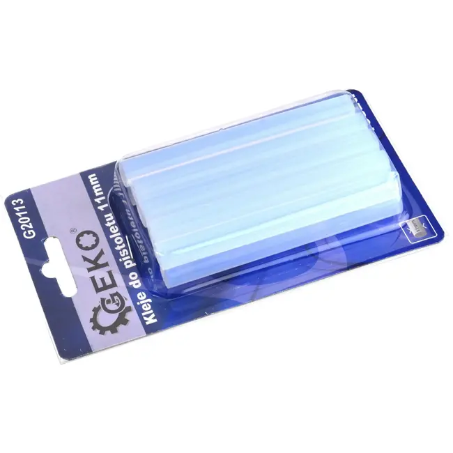 GEKO Transparante lijmsticks - hot melt - 7 mm - 100 mm - set van 10 stuks