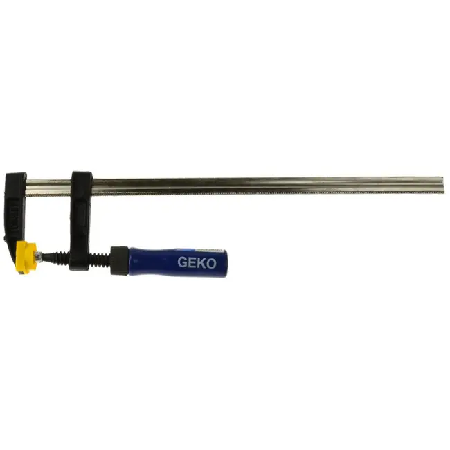 GEKO Heavy Duty F-klem - Sterk gietijzer - Houten handgreep - 50x300mm