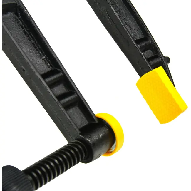 GEKO Heavy Duty F-klem - Sterk gietijzer - Houten handgreep - 80x300mm